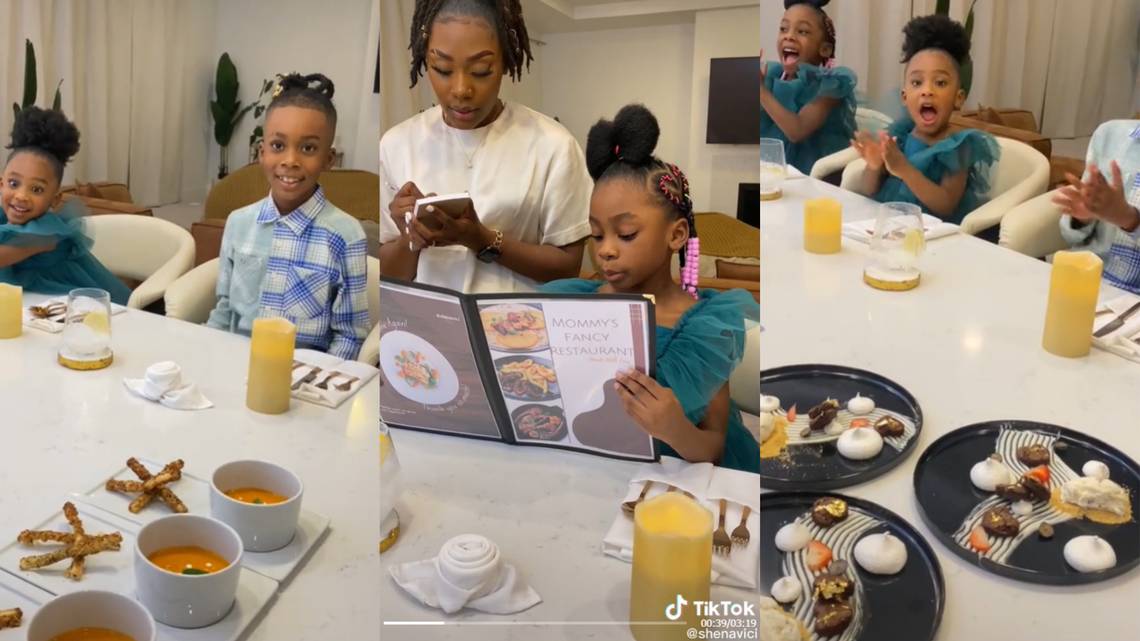 Mom crafts fancy 3-course meals for her kids in viral TikToks. Here’s why she does it – Raleigh News & Observer