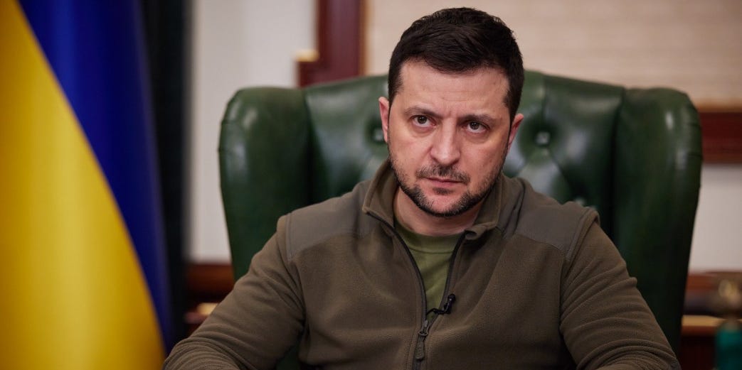 Zelenskyy's sweatshirt was made by brand that started out making airsoft guns – Business Insider