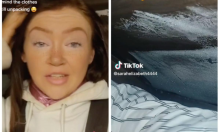 TikTok video shows frost coating a woman's bed frame in Montana as wind chills hit minus 40 degrees Fahrenheit – Yahoo News