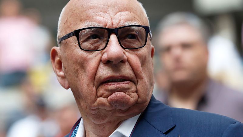 Rupert Murdoch abandons plan to recombine Fox and News Corp – CNN